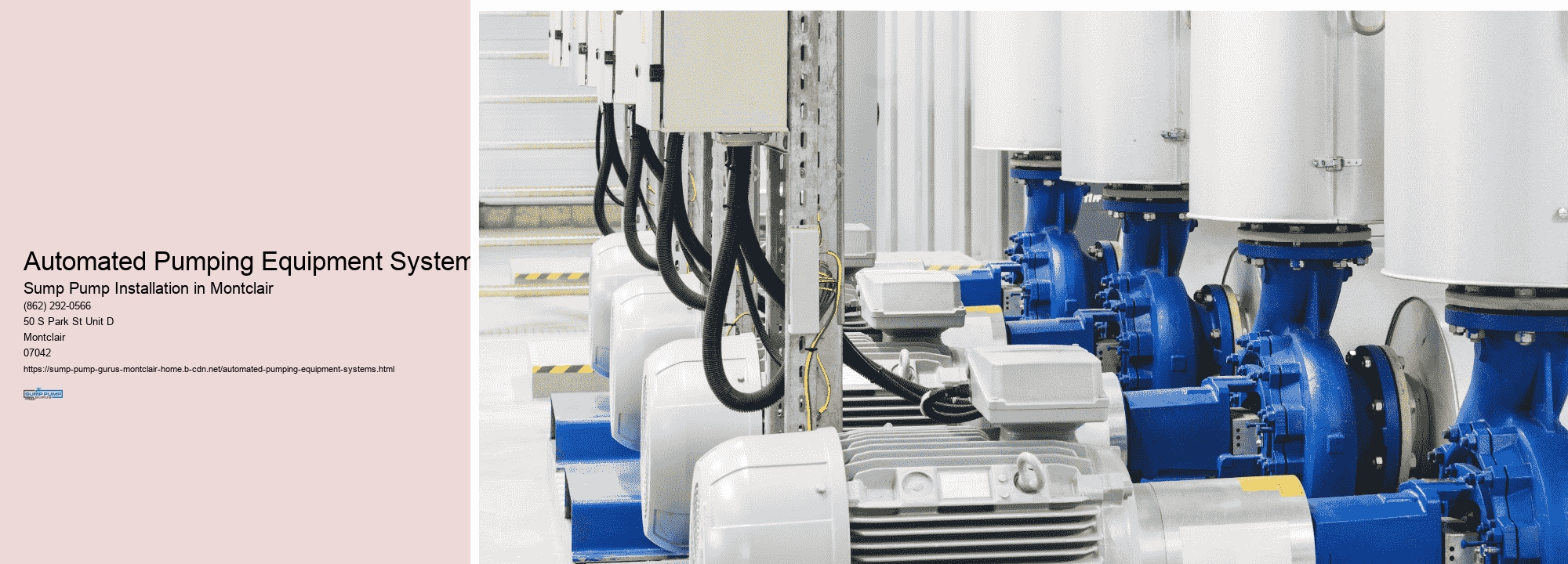 Automated Pumping Equipment Systems